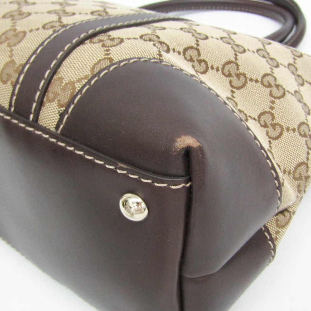 GUCCI Brown Leather Tote Bag - Picture 6 of 16